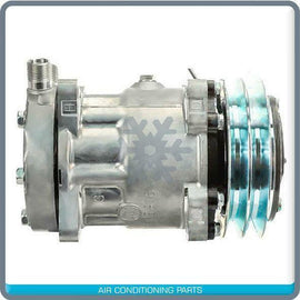 A/C Compressor fits Peterbilt / Caterpillar - 3406 Engine - REF 206RD413M OEM - Qualy Air