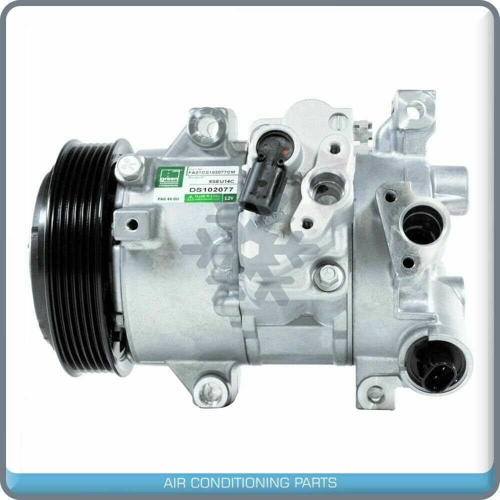 New A/C Compressor for Toyota Corolla 1.8L - 2011 to 2013 - OE# 4471504840 QR - Qualy Air