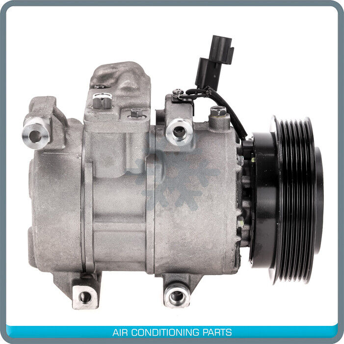 New OEM A/C Compressor for Hyundai Accent, Veloster 1.6L - 2012 2013 2014 QR - Qualy Air
