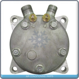 New A/C Compressor Back Cover fits  SD508 / SD5H14, H16 - Vertical Exit 8/10 - Qualy Air