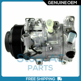 New DENSO OEM A/C Compressor fits Toyota Camry 3.5L 2007-11, Avalon 2005-12 - Qualy Air