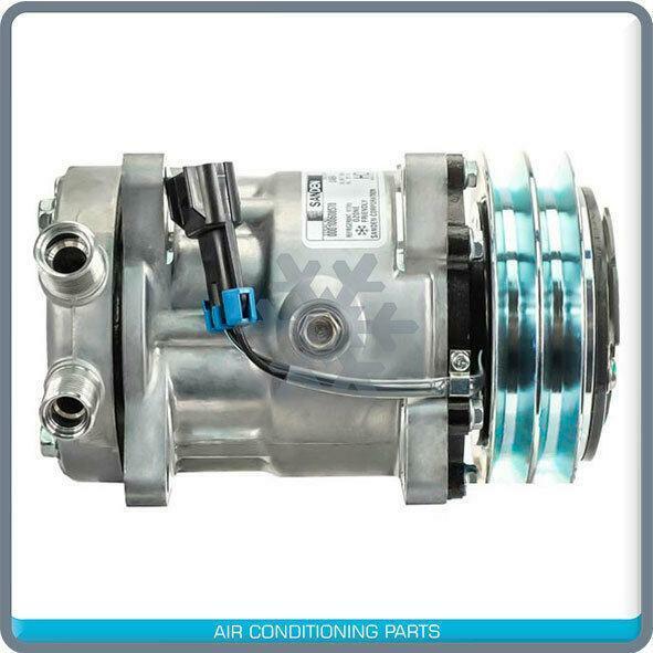 A/C Compressor fits Peterbilt / Caterpillar - 3406 Engine - REF 206RD413M OEM - Qualy Air