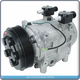 New A/C Compressor for BUS TM31 - 24V, 8 Groove - Qualy Air