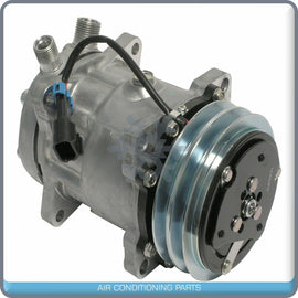 A/C Compressor OEM Sanden SD7H15 for Kenworth C500, C540, C550, K100, K100... QR - Qualy Air