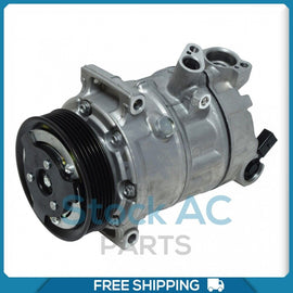 New A/C Compressor for Volkswagen Jetta 2.0L - 2010 to 2013 - Counter Clock Wise - Qualy Air