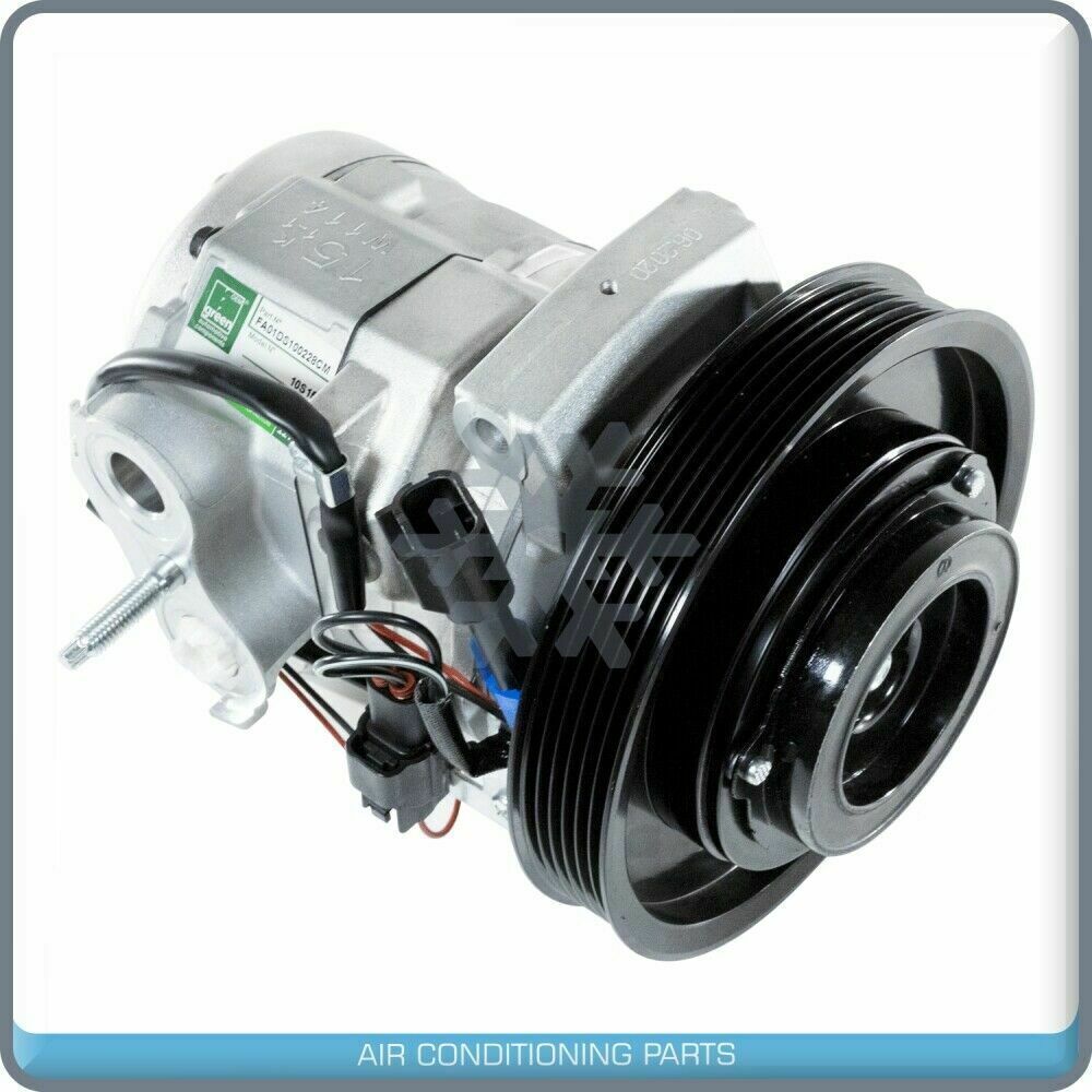 New AC Compressor for Freightliner Cascadia Cummins - 2011 2012 2013 2014 2015 - OE# A2265772000 - Qualy Air