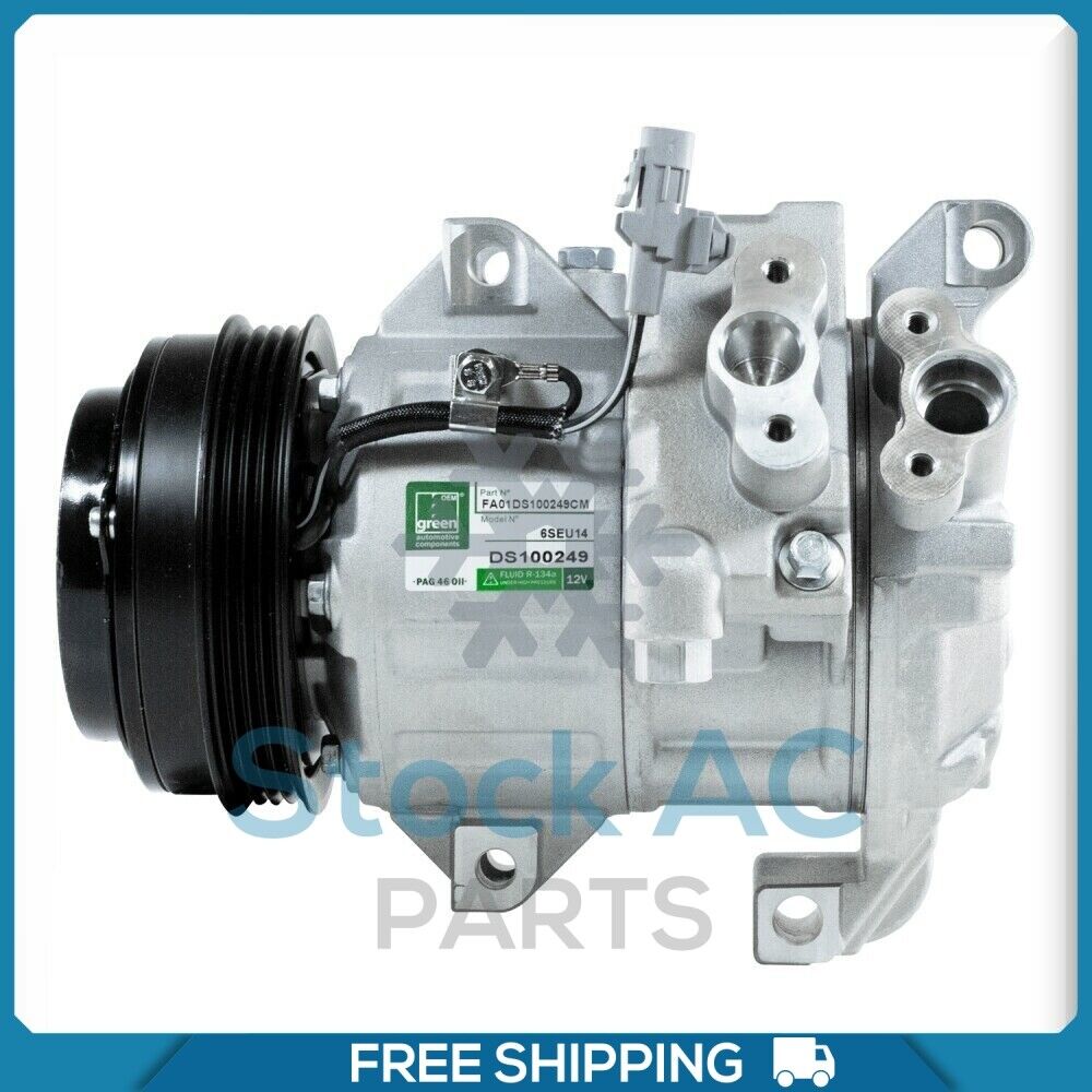 New A/C Compressor fits Suzuki Grand Vitara 2.7L - 2006 to 2008 - OE# 9520064JC0 - Qualy Air