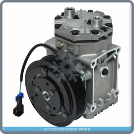 New A/C Compressor York type fits Freightliner / Kenworth / Navistar - 8GR - Qualy Air