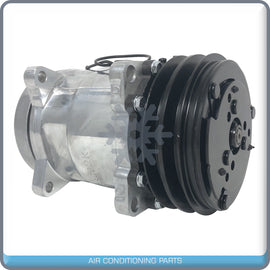 New A/C Compressor SD5H14 / SD508 - 2A Groove - 12/12 HRZ Exit - 12V - Qualy Air