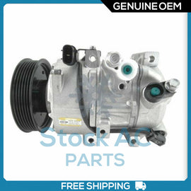 New OEM A/C Compressor fits Kia Sorento - 2014 to 2016 - OE# 977012P400 - Qualy Air