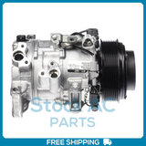 New OEM A/C Compressor for 05-12 Toyota Avalon, 07-12 Camry  2.5L/2.4L/3.5L V6