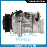 New OEM A/C Compressor for 20-23 Ford Explorer, Lincoln Aviator V6 3.0L