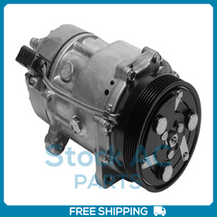New OEM A/C Compressor for 99-05 Audi A3, 99-06 TT  00-06 Vw Golf, 99-15 Jetta