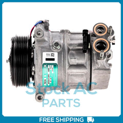 New OEM A/C Compressor fits Jaguar XJ, XF, XFR - 2013 to 2015