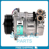 New OEM A/C Compressor fits Jaguar XJ, XF, XFR - 2013 to 2015