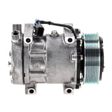New Compressor for OE Sanden SD7H15  119mm 8 Groove HD Clutch 12V OE#SKI4822