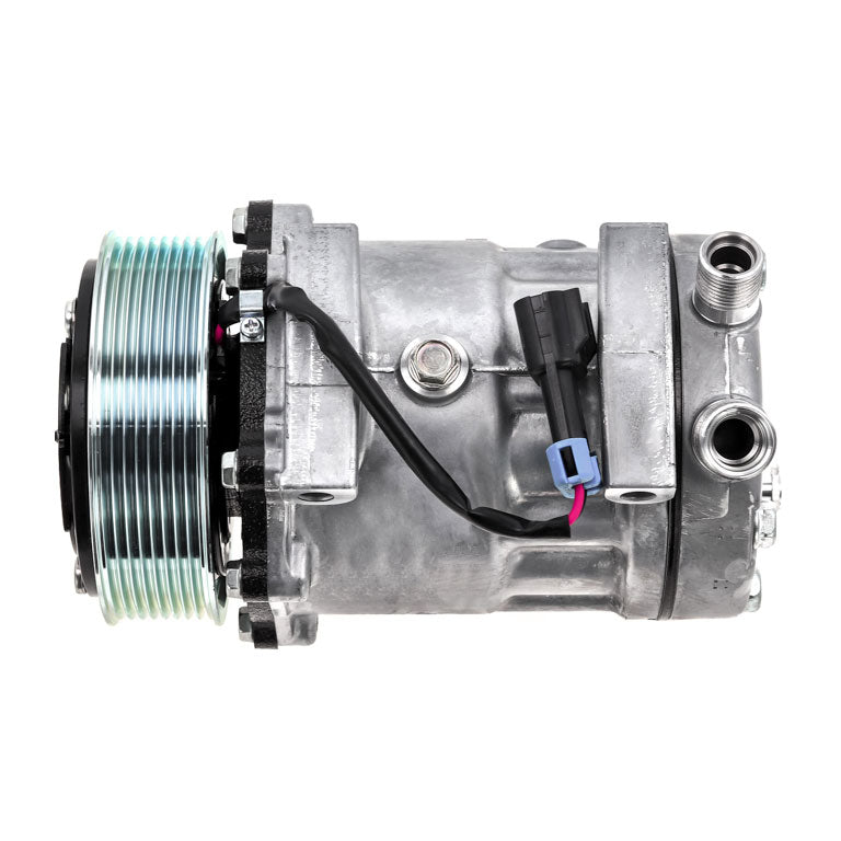 New Compressor for OE Sanden SD7H15  119mm 8 Groove HD Clutch 12V OE#SKI4822