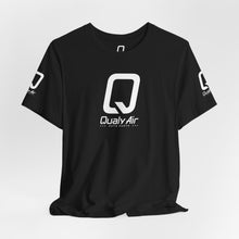Load image into Gallery viewer, QualyAir Logo Tee — Branded White Short Sleeve Shirt