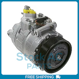 New OEM A/C Compressor for 08-09 BMW 530i, 08-10 535i / xi, 11 X5 xDrive / 35D 3