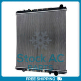 Radiator fits Freightliner 2007 Columbia 2008 and later Cascadia QAC