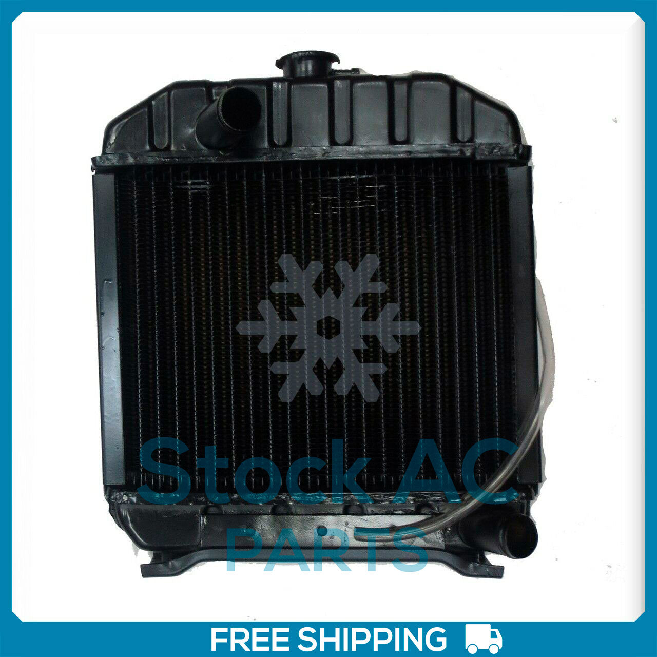 NEW Radiator COPPER BRASS fits KUBOTA B MODELS B6100 B7100 w/ Hydrostatic...