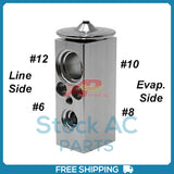 A/C Expansion Valve for R12 and R134a Compatible OE# 3946673