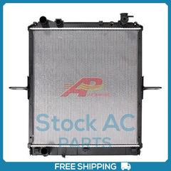New Radiator for Tank/Aluminum Core w/ Oil CoolerIsuzu/GMC Plastic