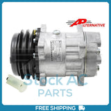New Compressor for Alternative SD7H15  132mm 2 Groove Clutch 24V