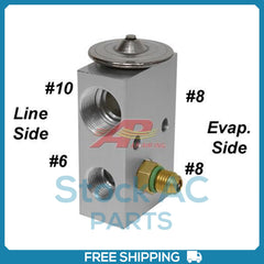 A/C Expansion Valve for 1/4" Mounting Holes OE# RD571550