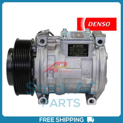 New Compressor for OE Denso 10PA15C  124.5mm 8 Groove Clutch 12V w/o Manifold