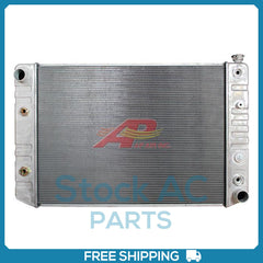 New Radiator for Tank/Aluminum Core With CoolerChevy/GMC Plastic