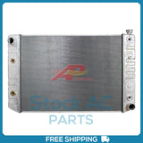 New Radiator for Tank/Aluminum Core With CoolerChevy/GMC Plastic