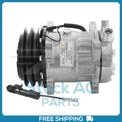 New Compressor for Alternative  SD7H15  132mm 2 Groove Clutch 12V