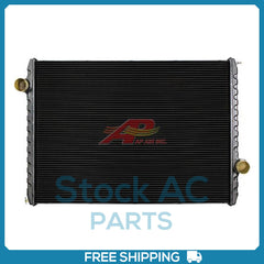 New Radiator for Efficiency Copper/Brass Construction 3 Row Solder on High