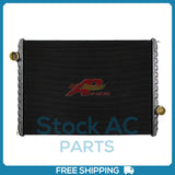 New Radiator for Efficiency Copper/Brass Construction 3 Row Solder on High
