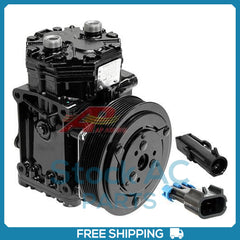 New Compressor for York and Clutch Kit  8 Groove 6" Clutch