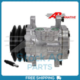 New Compressor for Alternative SD7B10  115mm 2 Groove Clutch 12V