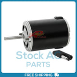 New A/C Blower Motor 12 Volts Single Speed 2 Wire Motor With OE# RD386570P