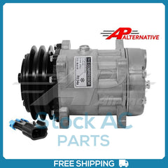 New Compressor for AP Series SD7H15  132mm 2 Groove HD Clutch 12V
