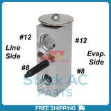 A/C Expansion Valve for Dodge Minivan, Front