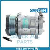 New Compressor for OE Sanden SD5H14  119mm 8 Groove Clutch 24V