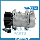 New Compressor for OE Sanden SD7H15SPRHD  126mm 10 Groove SHD Clutch 12V