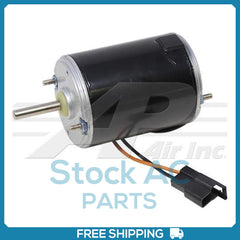 New A/C Blower Motor for 24 Volts Single Speed 2 Wire With Shaft OE# AT170496