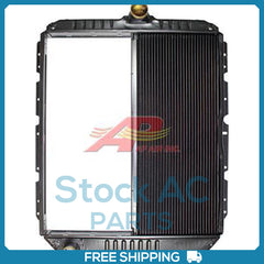New Radiator for w/ Oil CoolerInternational/Navistar Copper/Brass