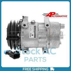 New Compressor for Alternative SD7H15  132mm 2 Groove Clutch 12 Volt
