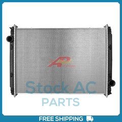 New Radiator for Flow Plastic Tank Aluminum Core 2 Row High