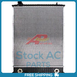 New Radiator for Tank/Aluminum Core w/ Oil CoolerFord Plastic OE# CC4A8005C