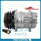 New Compressor for Alternative SD7H15 SHD  132mm 2 Groove Clutch 24V