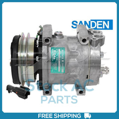 New Compressor for OE Sanden SD7H13  125mm 1 Groove Clutch 24V OE#TDKR151300S