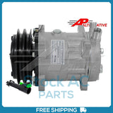 New Compressor for Alternative SD7H15  132mm 2 Groove Clutch OE#206979K330